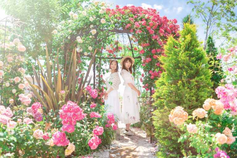 福山市緑町公園 ポートレート写真撮影